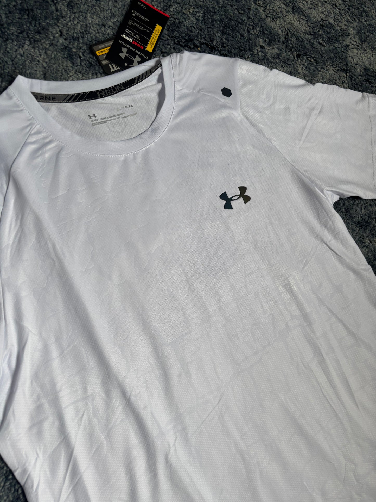 Under Armour White Sports T-Shirt