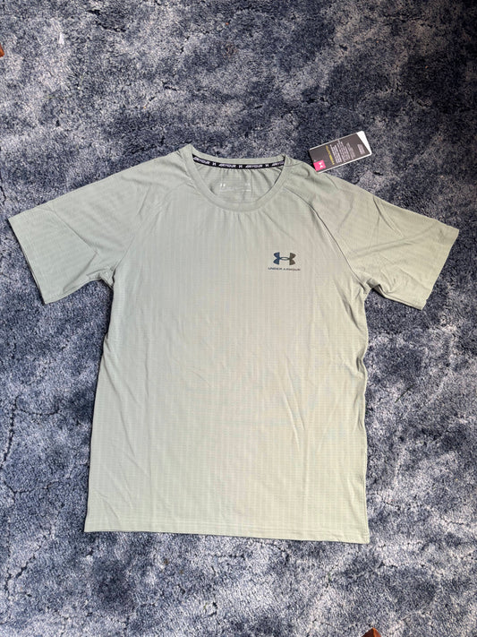 Under Armour Plain Green Sports T-Shirt