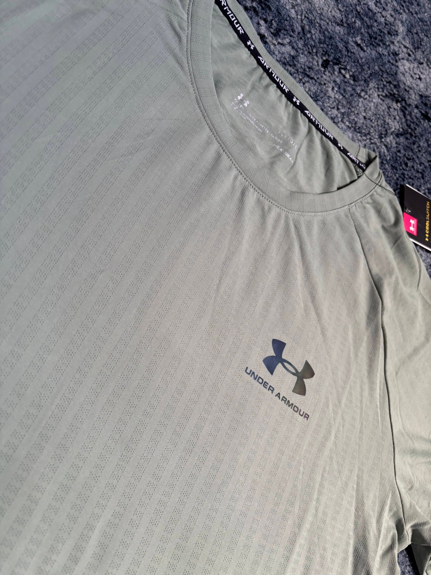Under Armour Plain Green Sports T-Shirt