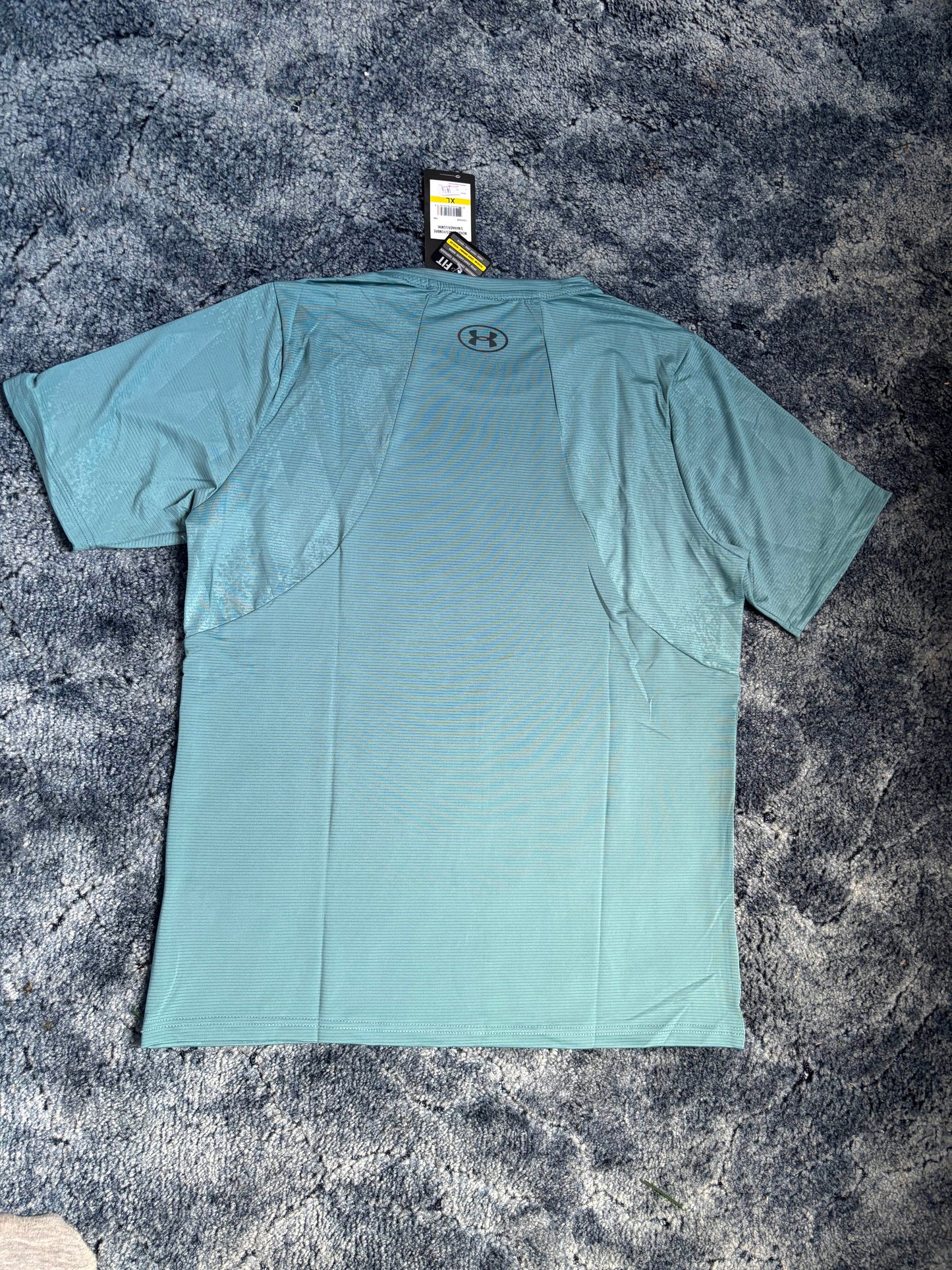 Under Armour One Stripe Dark Green Sports T-Shirt