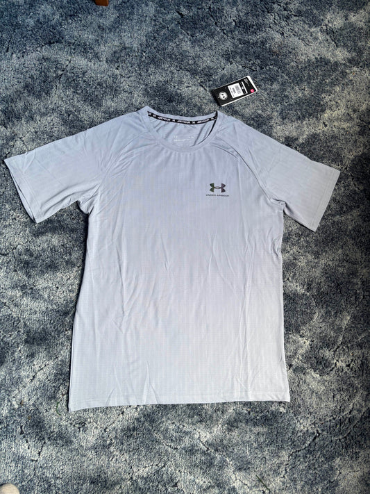 Under Armour Plain Light Blue Sports T-Shirt