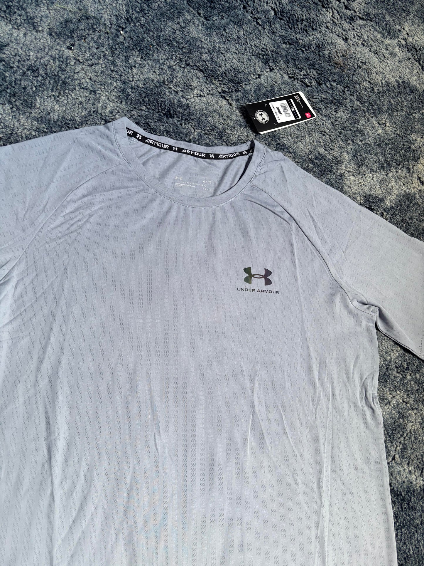 Under Armour Plain Light Blue Sports T-Shirt
