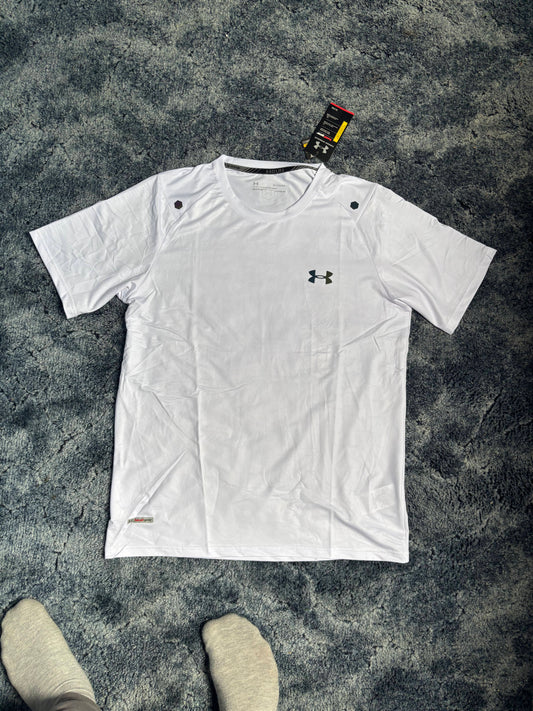 Under Armour White Sports T-Shirt