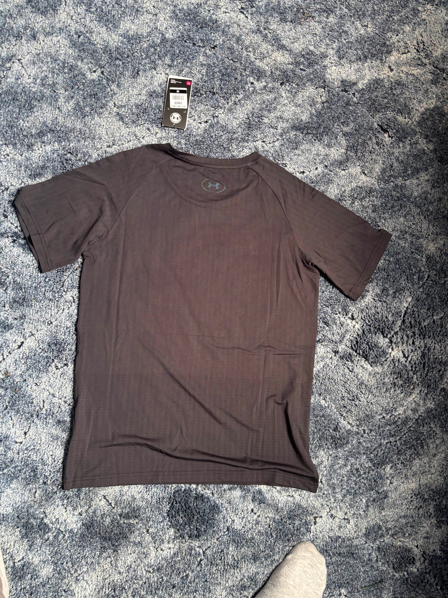 Under Armour Plain Black Sports T-Shirt